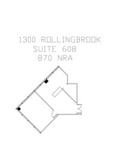 1300 Rollingbrook Dr, Baytown, TX for lease Floor Plan- Image 1 of 1