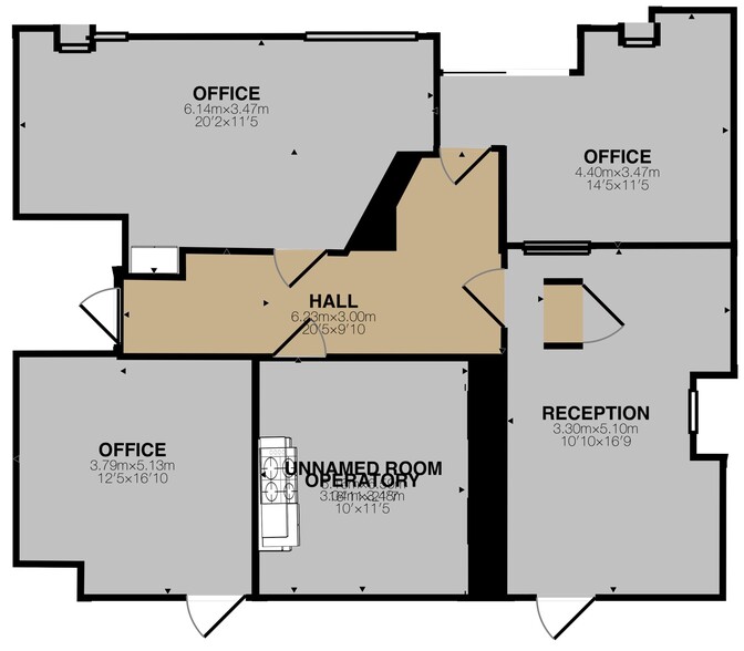 1825 Barnum Ave, Stratford, CT à louer - Plan d  tage - Image 3 de 11