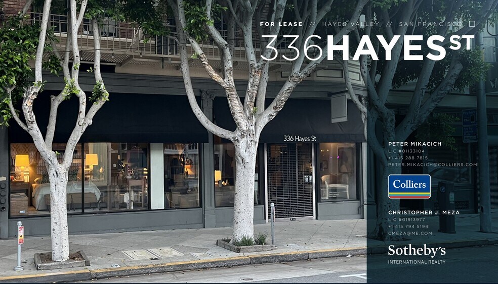336 Hayes St, San Francisco, CA à louer - Photo du bâtiment - Image 3 de 12