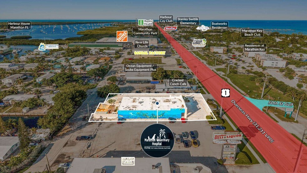 5001 Overseas Hwy, Marathon, FL à vendre - Photo du bâtiment - Image 3 de 5