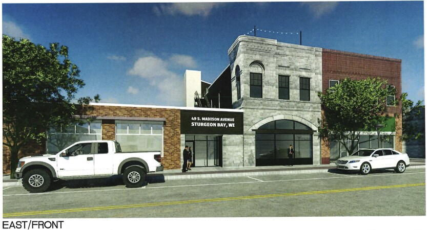 49 S Madison Ave, Sturgeon Bay, WI à louer - Photo du bâtiment - Image 1 de 8