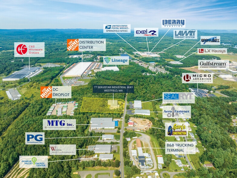 77 Servistar Industrial Way, Westfield, MA for lease - Building Photo - Image 3 of 9