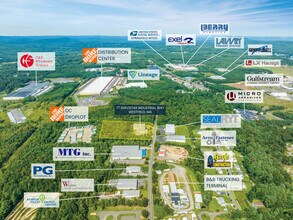 77 Servistar Industrial Way, Westfield, MA - Aerial map view - Image1