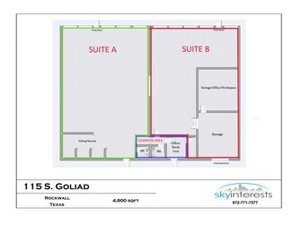 Plus de détails pour 115 S Goliad St, Rockwall, TX - Commerce de détail à louer