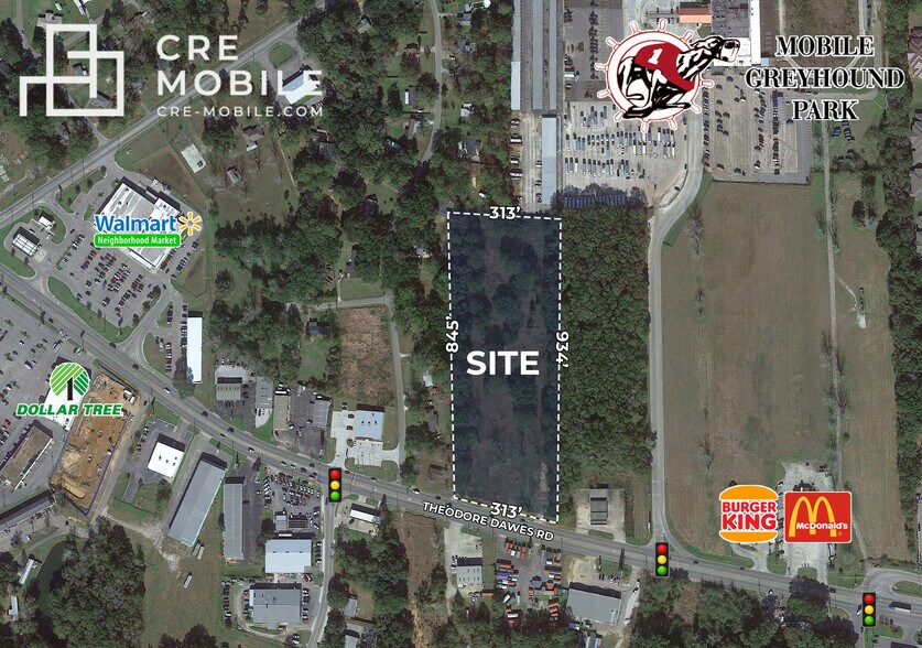 7120 Theodore-Dawes Rd, Theodore, AL à vendre - Photo du bâtiment - Image 1 de 10