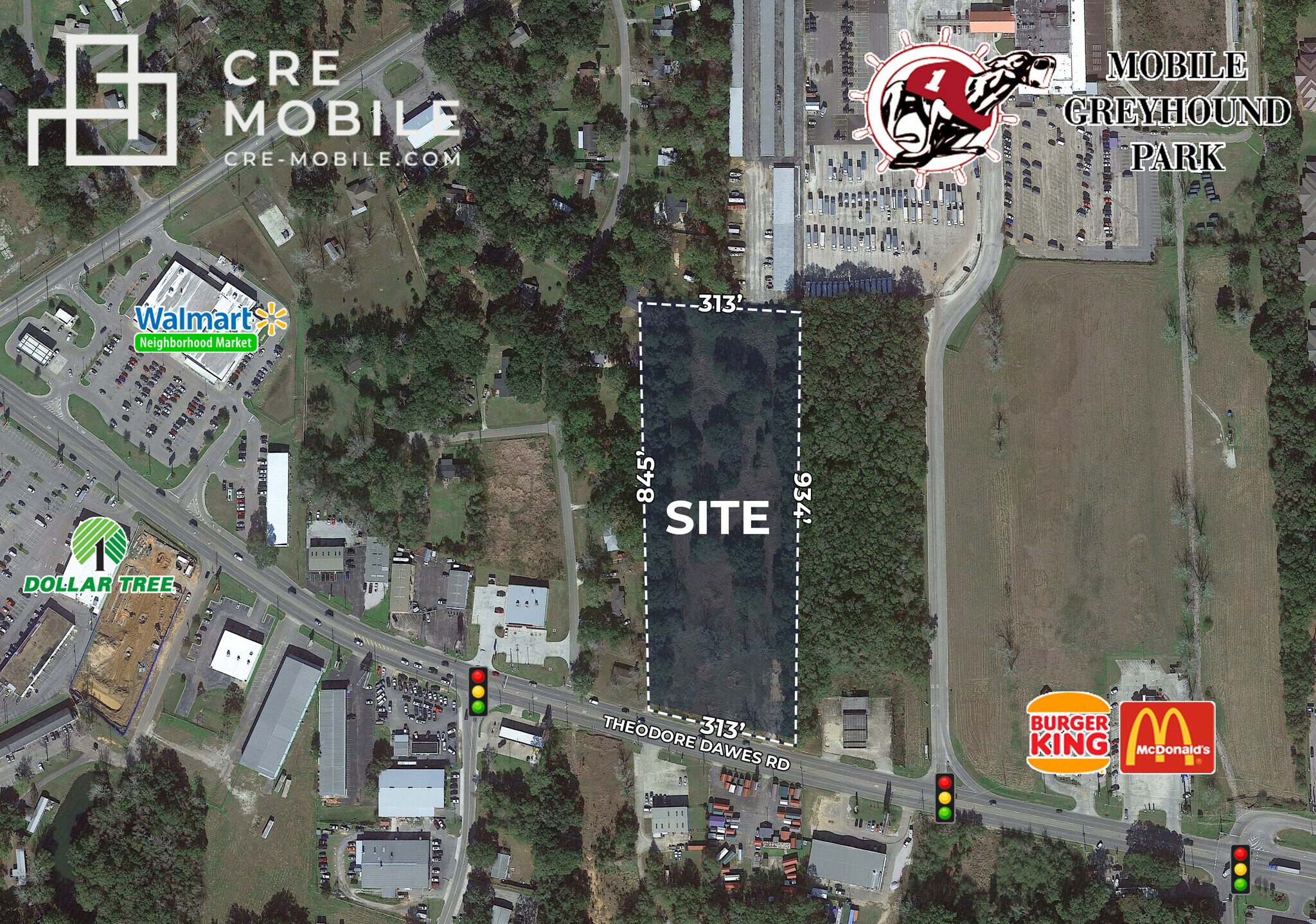 7120 Theodore-Dawes Rd, Theodore, AL à vendre Photo du bâtiment- Image 1 de 11