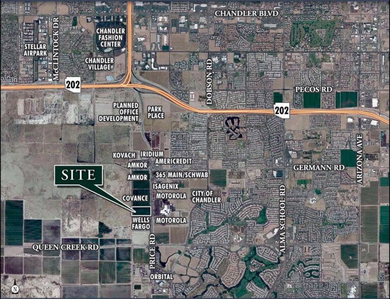 S Price Rd, Chandler, AZ à vendre - Aérien - Image 2 de 4