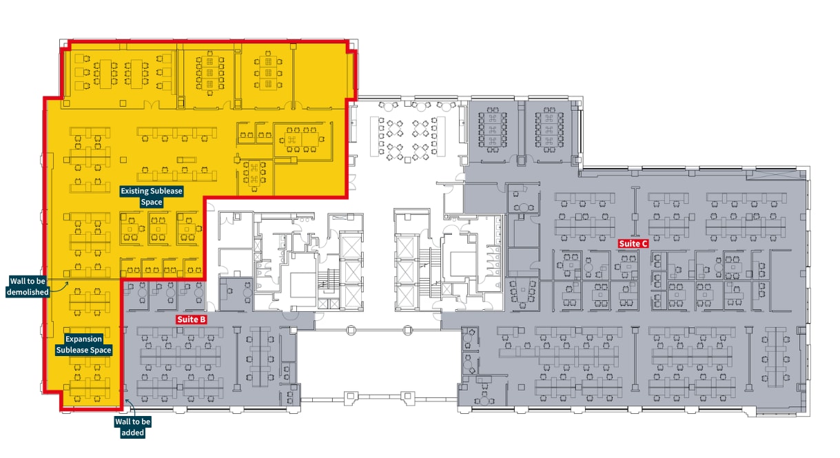 2445 M St NW, Washington, DC for lease Floor Plan- Image 1 of 1