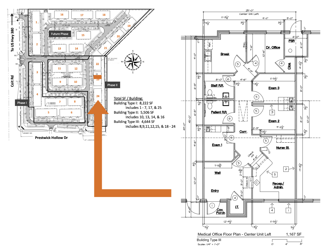 1400 N Coit Rd, McKinney, TX for lease Floor Plan- Image 1 of 8