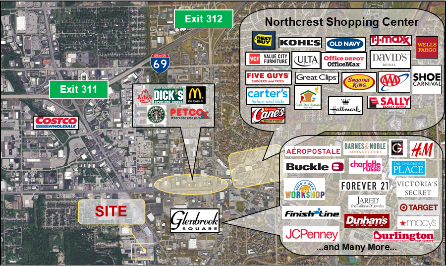 417-445 Fernhill Ave, Fort Wayne, IN à louer - Photo du bâtiment - Image 2 de 3