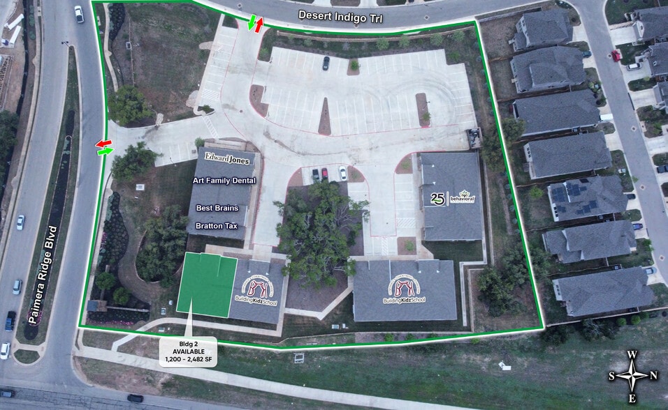 2629 Palmer Ridge Blvd, Leander, TX for lease - Site Plan - Image 3 of 7