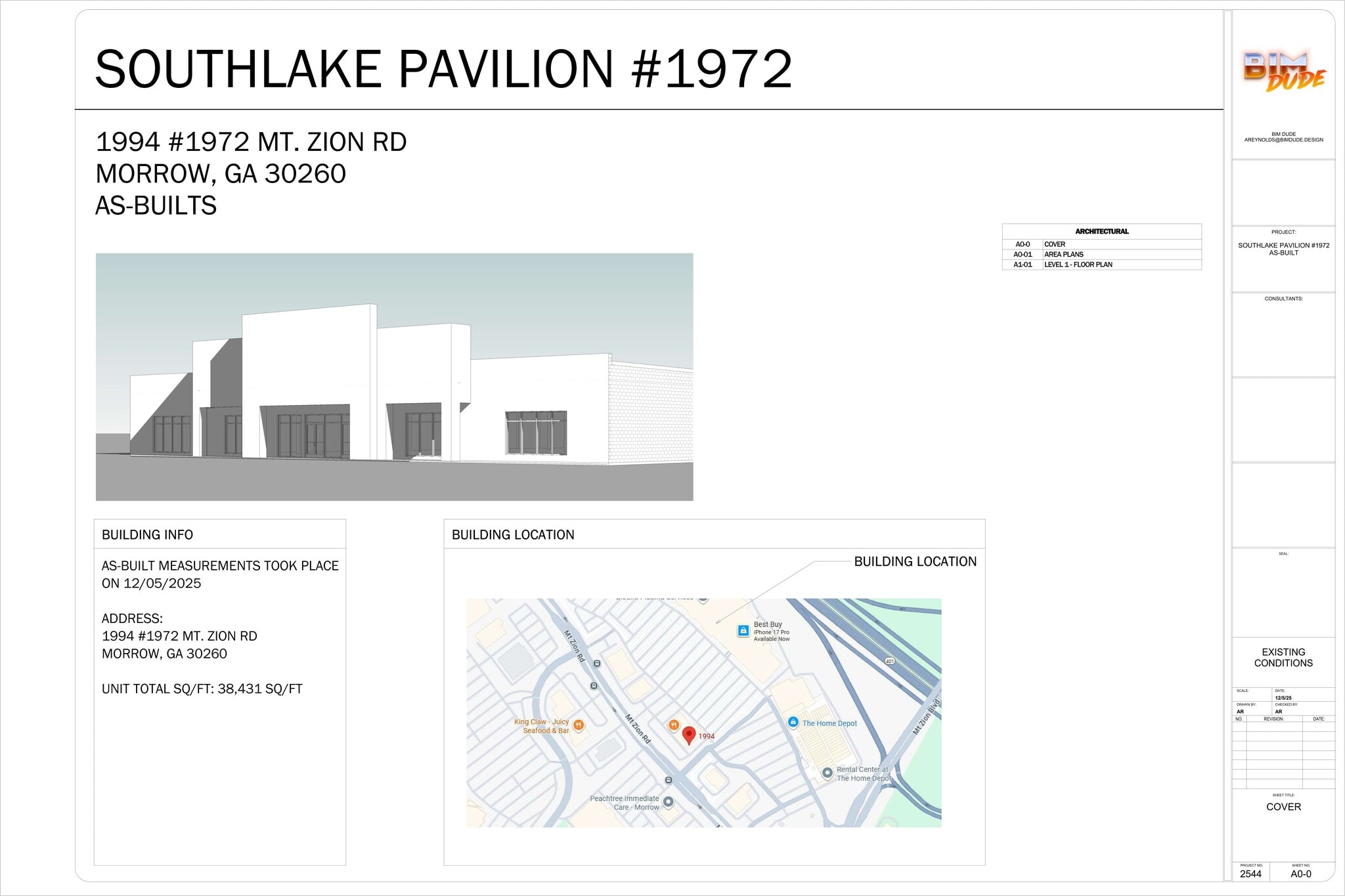 1950-1994 Mt Zion Rd, Morrow, GA for lease Site Plan- Image 1 of 3
