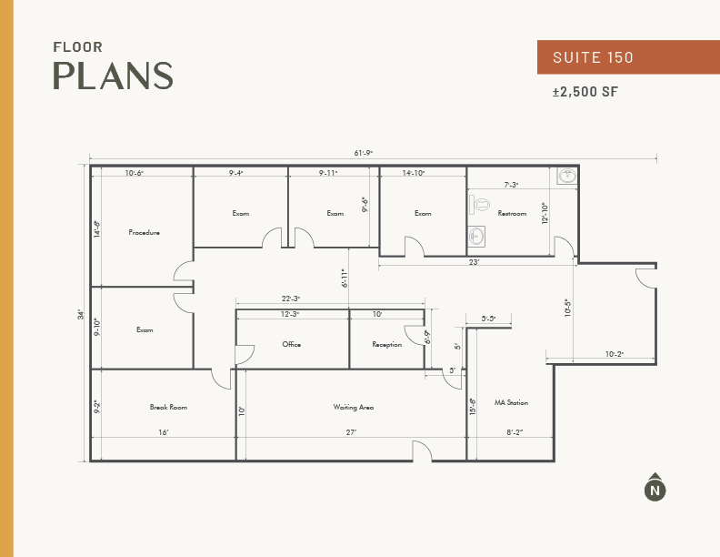 1343 N Alma School Rd, Chandler, AZ à louer Plan d’étage- Image 1 de 1