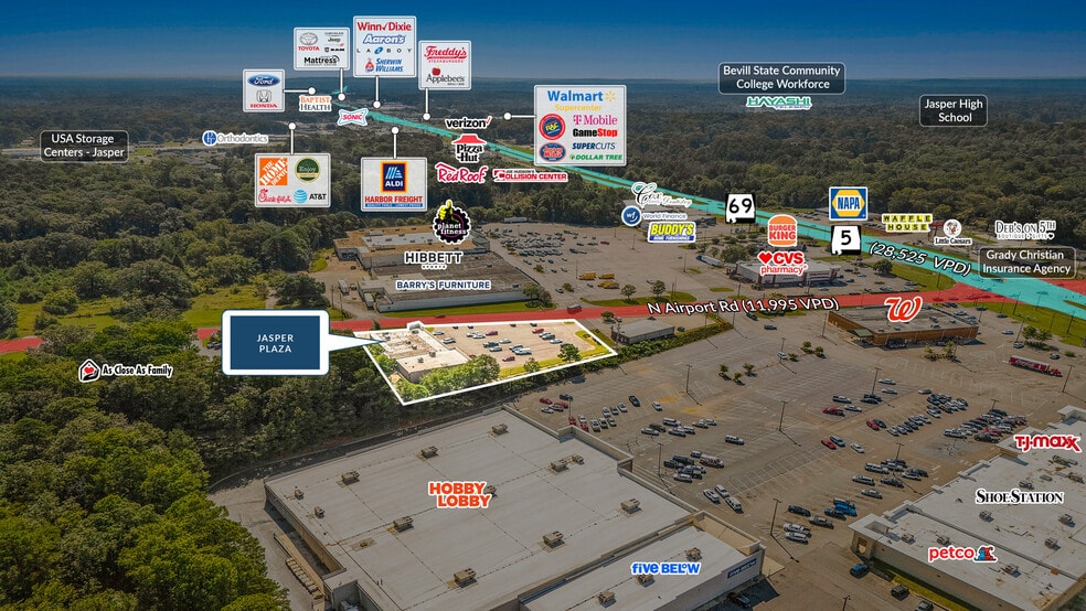 200 N Airport Rd, Jasper, AL for sale - Building Photo - Image 3 of 5