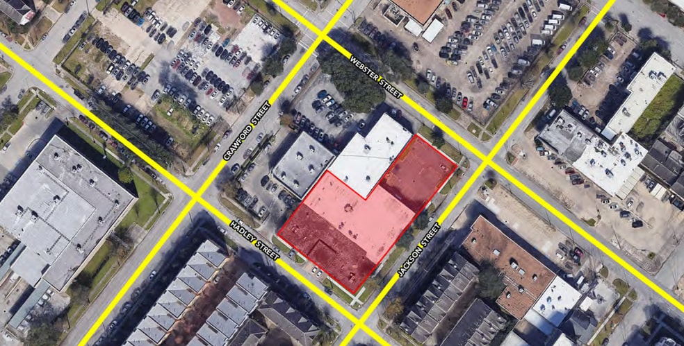 1618 Webster St, Houston, TX for sale - Aerial - Image 3 of 3