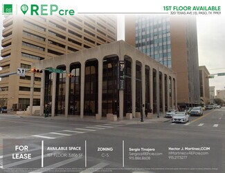 Plus de détails pour 320 Texas Ave, El Paso, TX - Bureau à louer