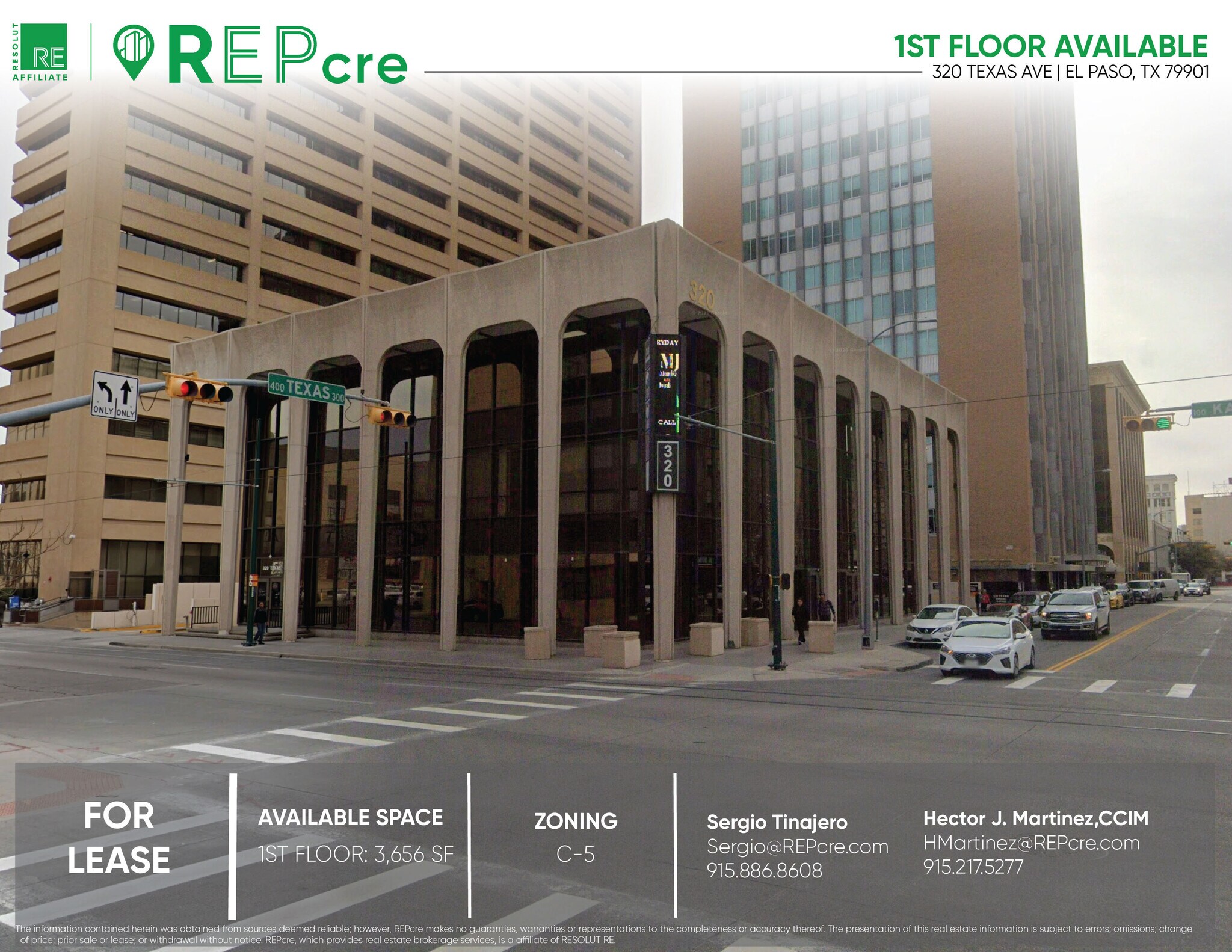 320 Texas Ave, El Paso, TX à louer Photo principale- Image 1 de 8