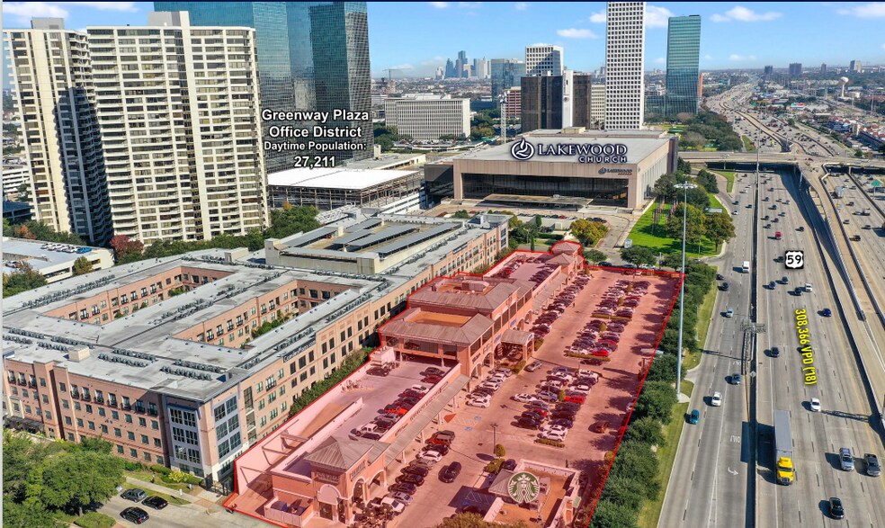 3800 Southwest Fwy, Houston, TX à louer - Aérien - Image 2 de 7