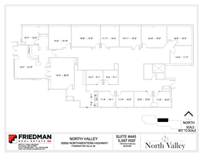 30500 Northwestern Hwy, Farmington Hills, MI for lease Floor Plan- Image 1 of 3