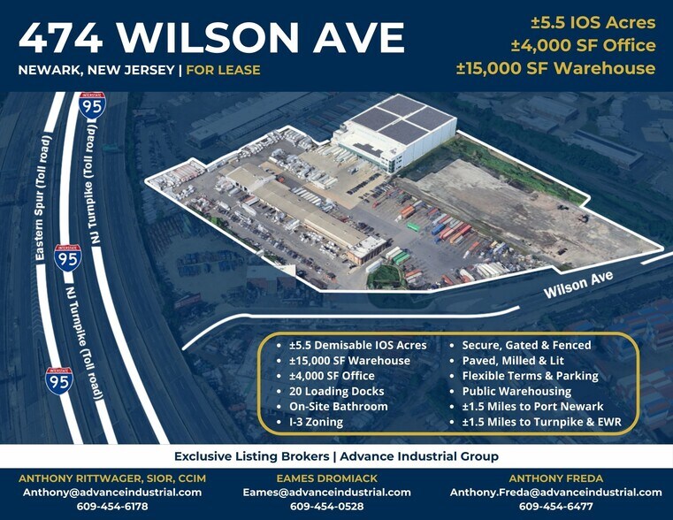 474 Wilson Ave, Newark, NJ à louer - Photo du bâtiment - Image 2 de 9