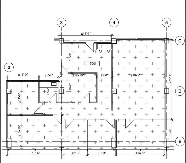 615 Boul René-Lévesque O, Montréal, QC à louer Plan d’étage- Image 1 de 1