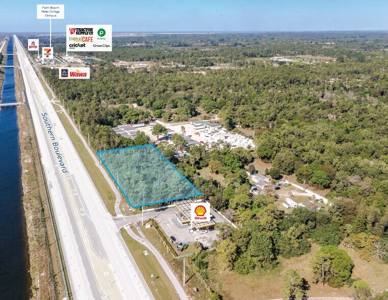 000 Southern Blvd, Loxahatchee, FL à vendre - Aérien - Image 2 de 2