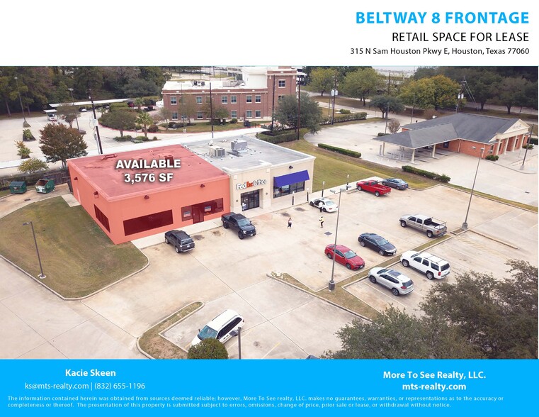 315 N Sam Houston Pky E, Houston, TX for lease - Building Photo - Image 1 of 10