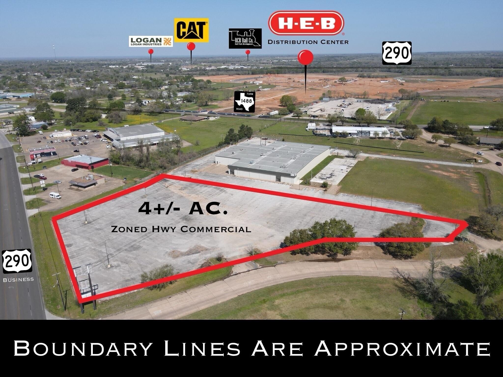 U.S. 290 Business, Hempstead, TX à vendre Aérien- Image 1 de 9