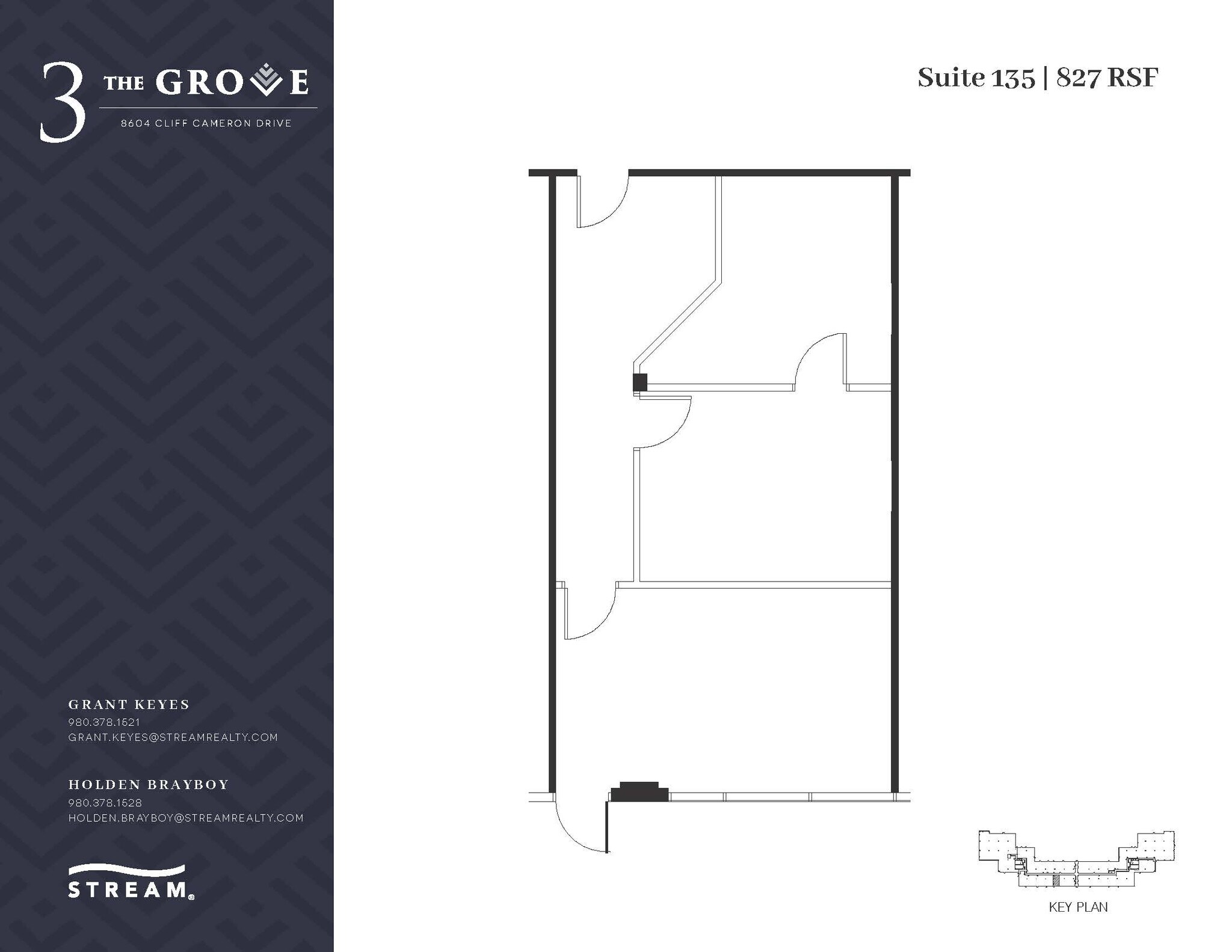 8604 Cliff Cameron Dr, Charlotte, NC à louer Plan d’étage- Image 1 de 1