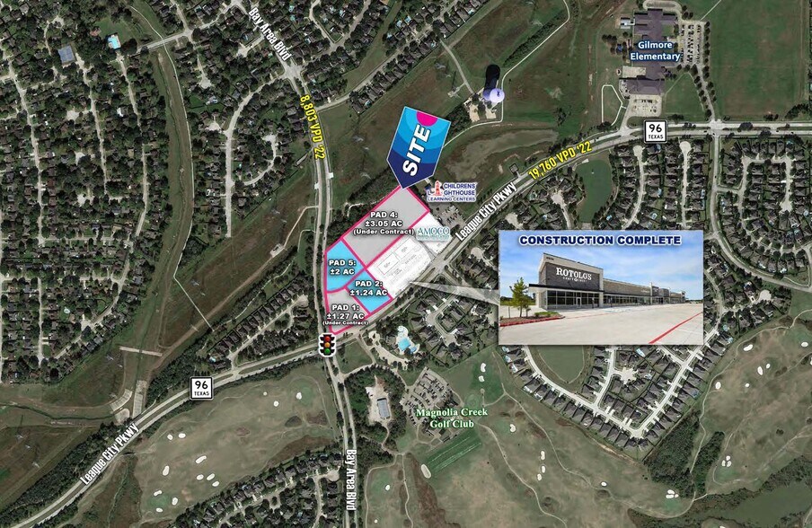 Bay Area Blvd & League City Parkway, League City, TX for sale - Building Photo - Image 1 of 2