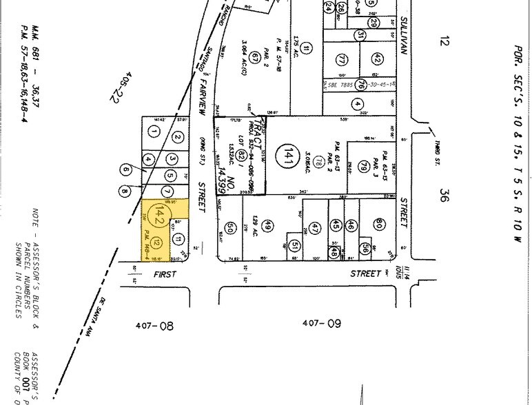 2715 W 1st St, Santa Ana, CA à vendre - Plan cadastral - Image 3 de 3