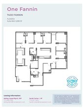 7400 Fannin St, Houston, TX for lease Floor Plan- Image 1 of 1