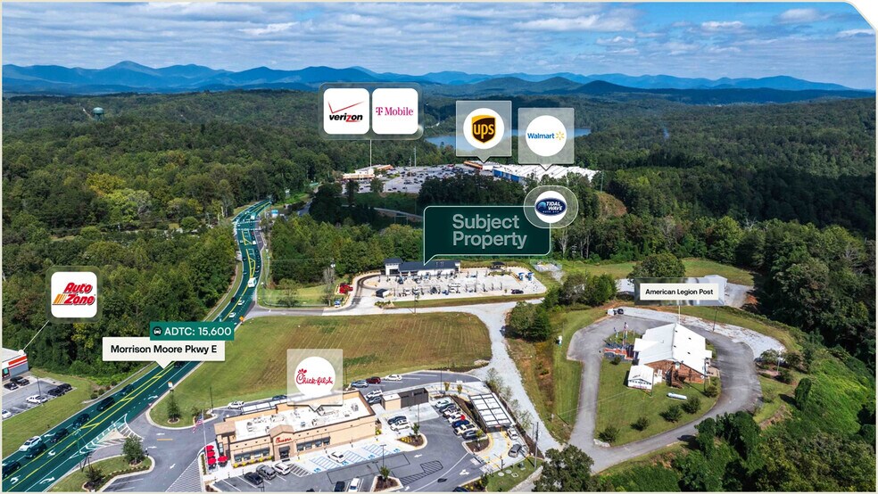 500 Morrison Moore Pky E, Dahlonega, GA à vendre - Photo du bâtiment - Image 2 de 3