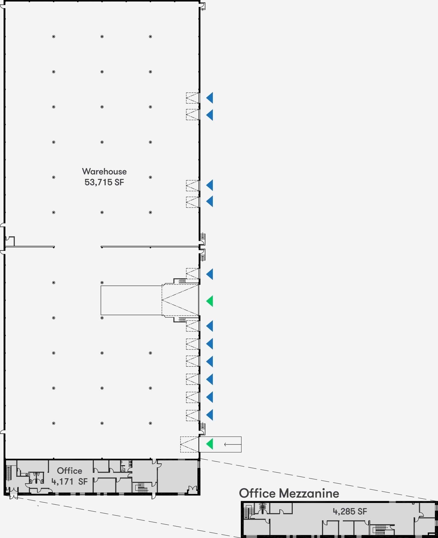 929-931 Brock Rd, Pickering, ON for lease Floor Plan- Image 1 of 1
