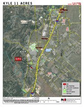 Scott St, Kyle, TX - AÉRIEN Vue de la carte - Image1