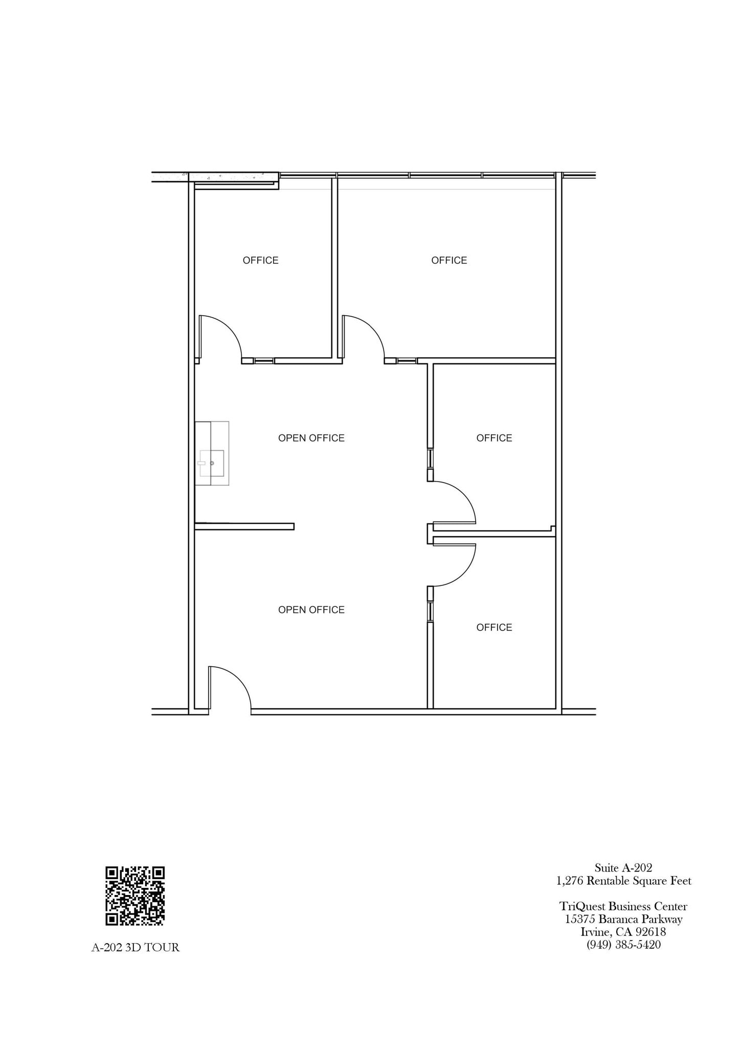 15375 Barranca Pky, Irvine, CA for lease Floor Plan- Image 1 of 1