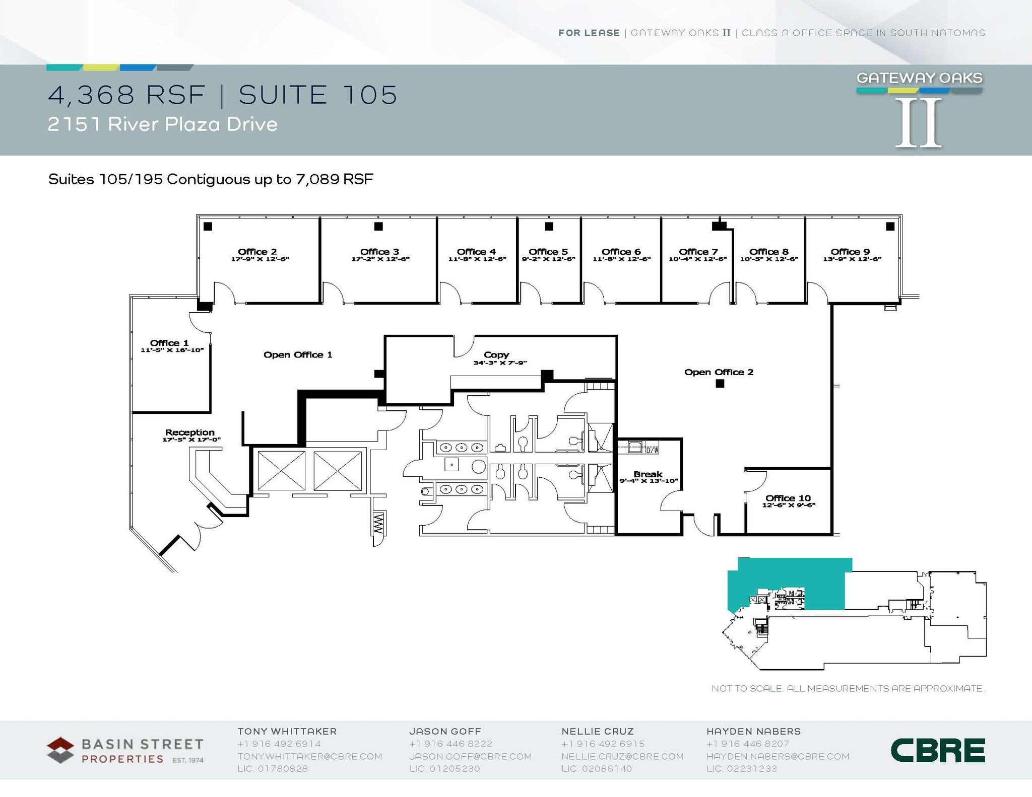 2150 River Plaza Dr, Sacramento, CA à louer Plan d’étage- Image 1 de 2