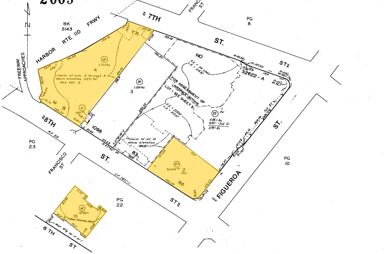 777 S Figueroa St, Los Angeles, CA à louer - Plan cadastral - Image 2 de 7