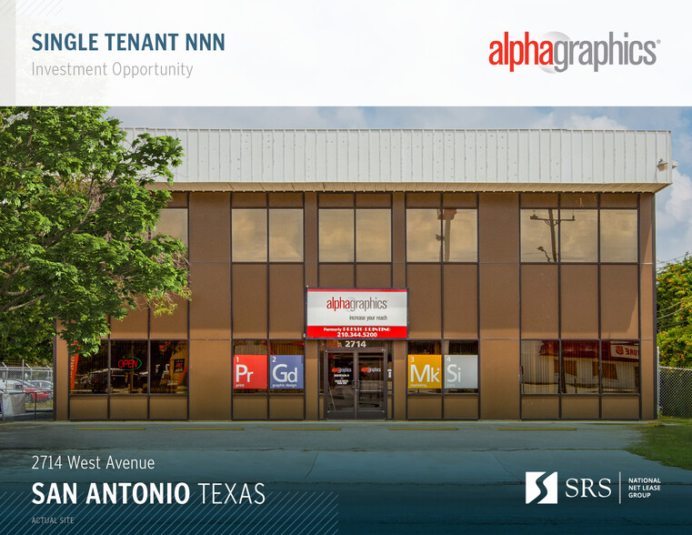 2714 West Ave, San Antonio, TX for sale - Building Photo - Image 1 of 1