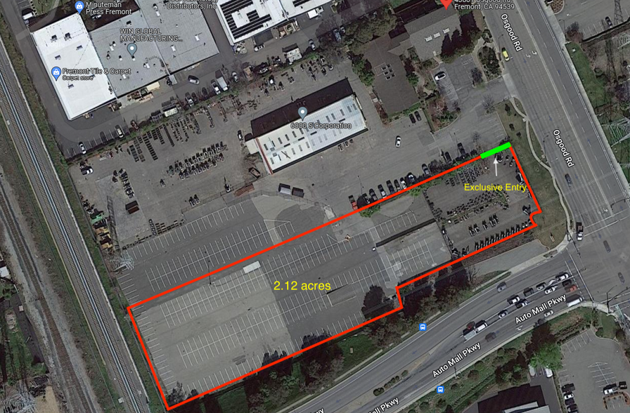 Secured Yard Space on Automall Parkway - Commercial Real Estate