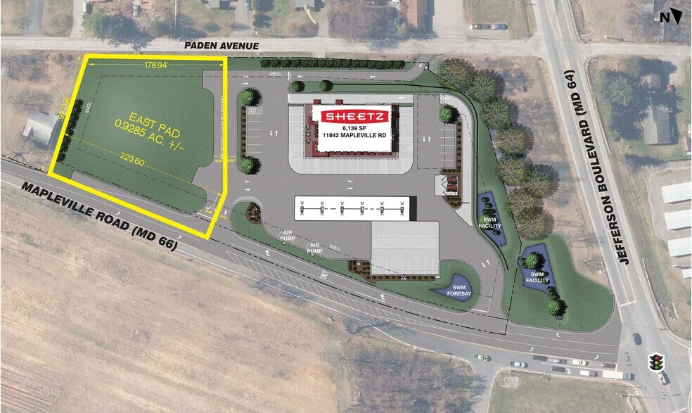 11840 Mapleville Rd, Cavetown, MD à vendre - Plan de site - Image 2 de 3