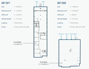 9011-9045 N Deerwood Dr, Brown Deer, WI for lease Floor Plan- Image 1 of 1