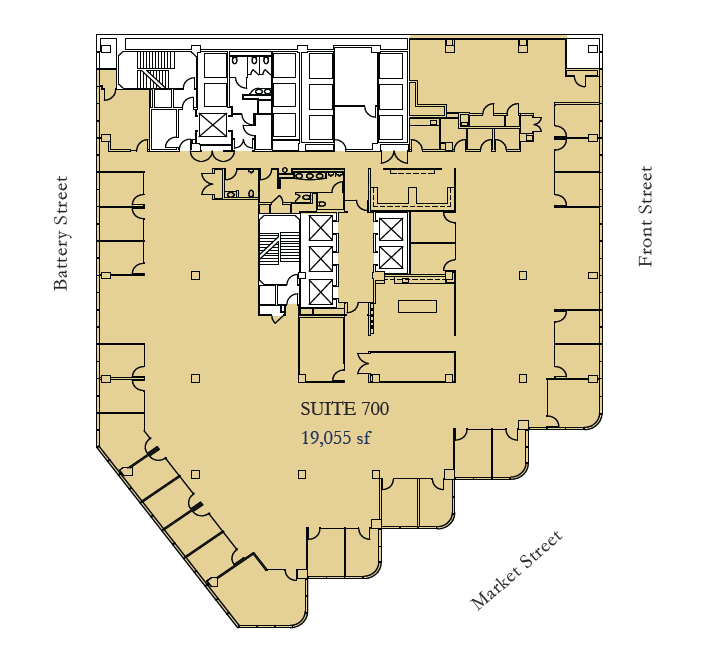 One Front St, San Francisco, CA for lease Floor Plan- Image 1 of 1