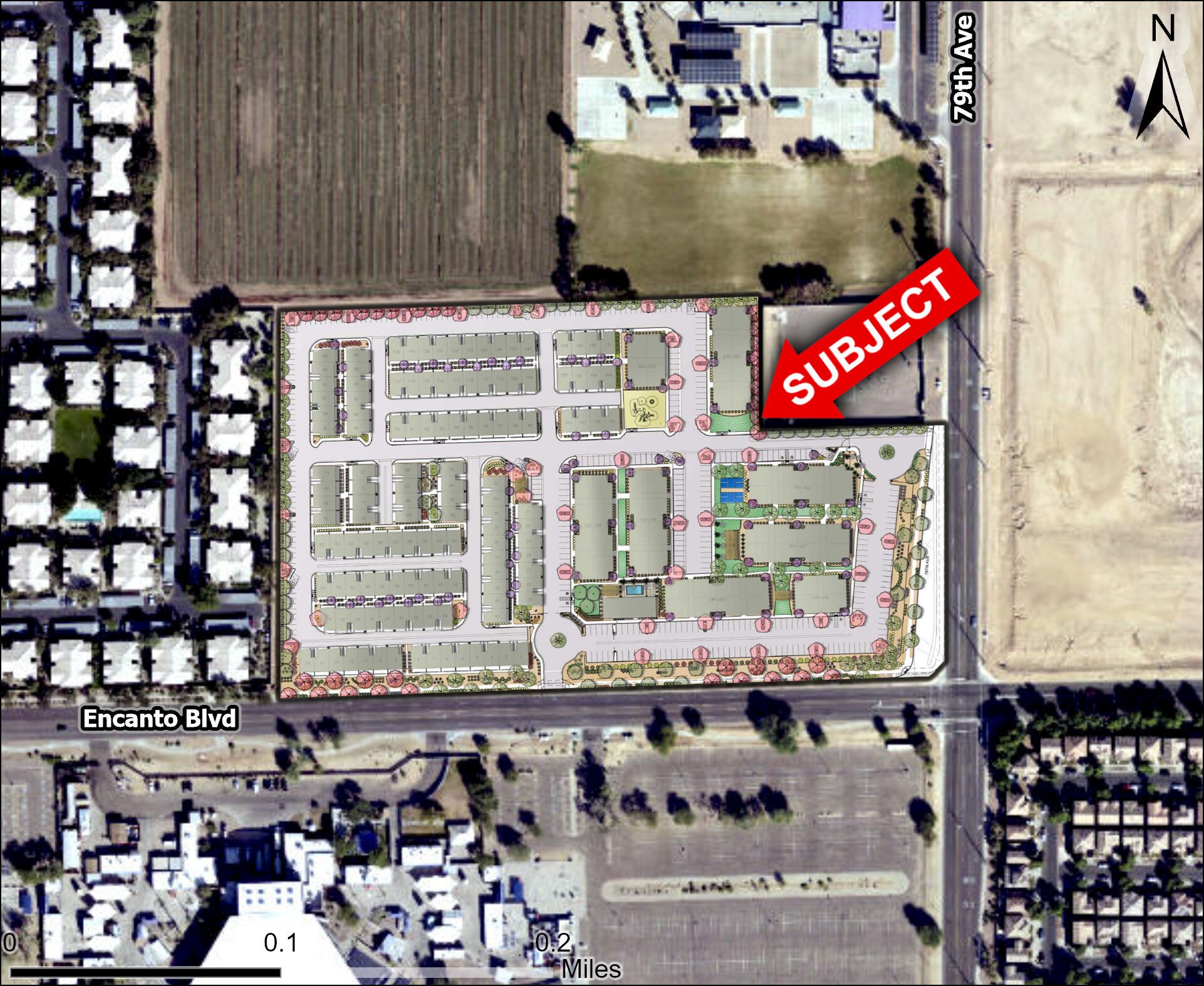 7931 Encanto Boulevard, Phoenix, AZ à vendre Aérien- Image 1 de 5