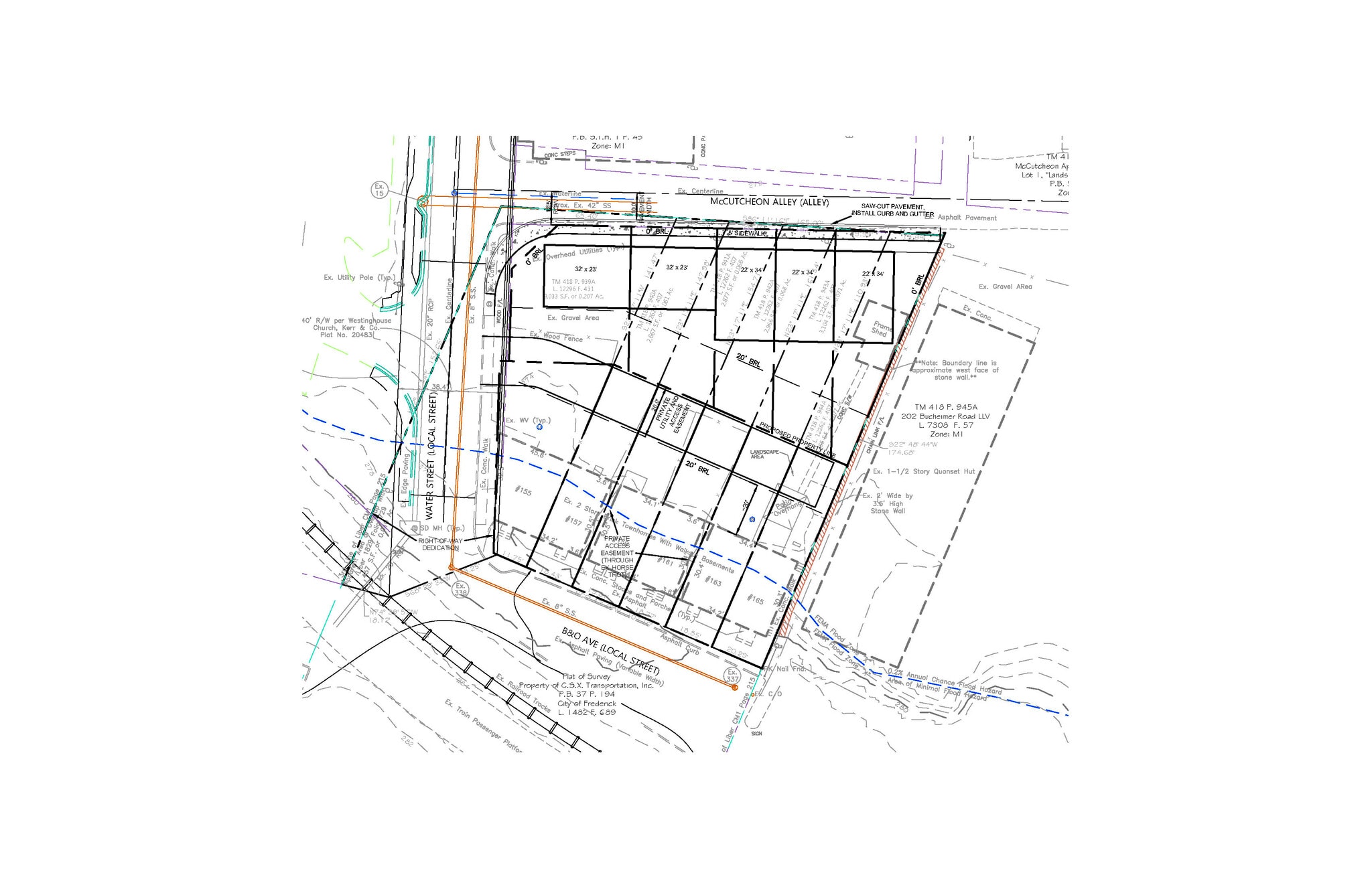 Lot 7 McCutcheon, Frederick, MD à vendre Plan de site- Image 1 de 1