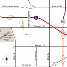 3930-3990 Varsity Dr, Ann Arbor, MI for lease Map- Image 1 of 3