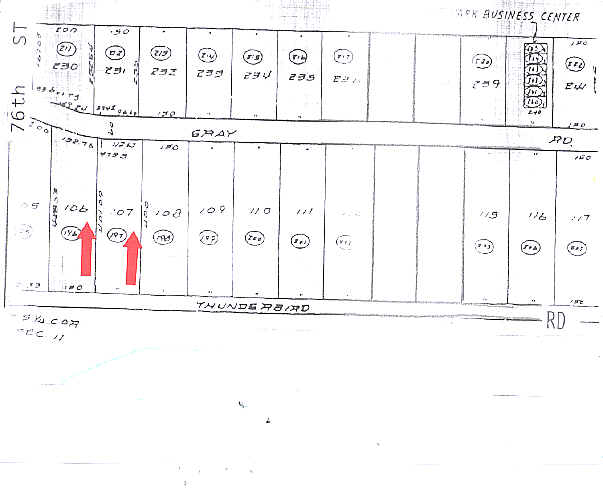 7621 E Gray Rd, Scottsdale, AZ à louer - Plan cadastral - Image 2 de 12