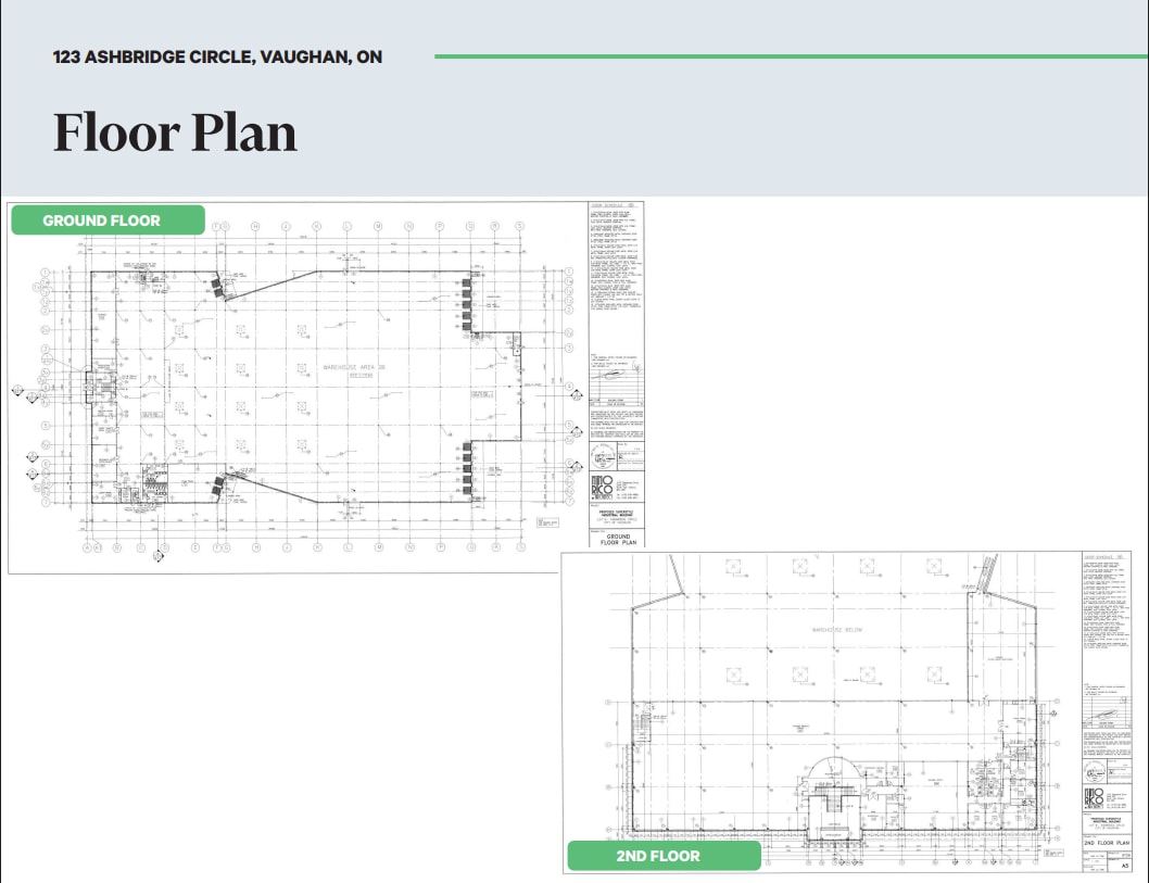 123 Ashbridge Cir, Vaughan, ON for sale Floor Plan- Image 1 of 2