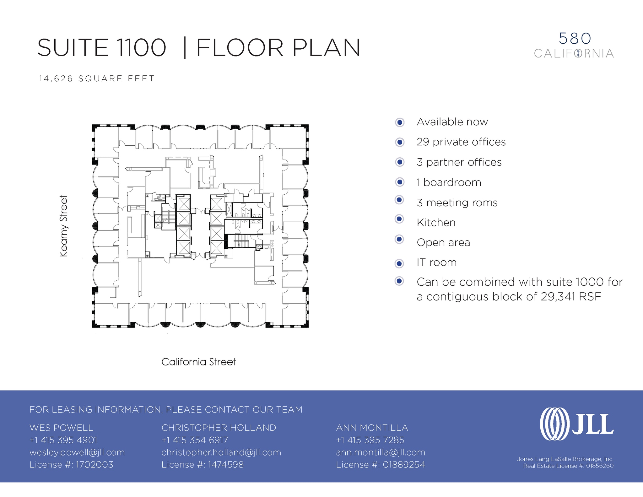 580 California St, San Francisco, CA for lease Interior Photo- Image 1 of 1