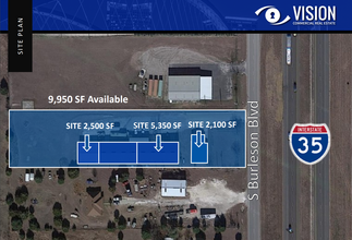 3608 S Burleson Blvd, Alvarado, TX à louer Plan de site- Image 1 de 9